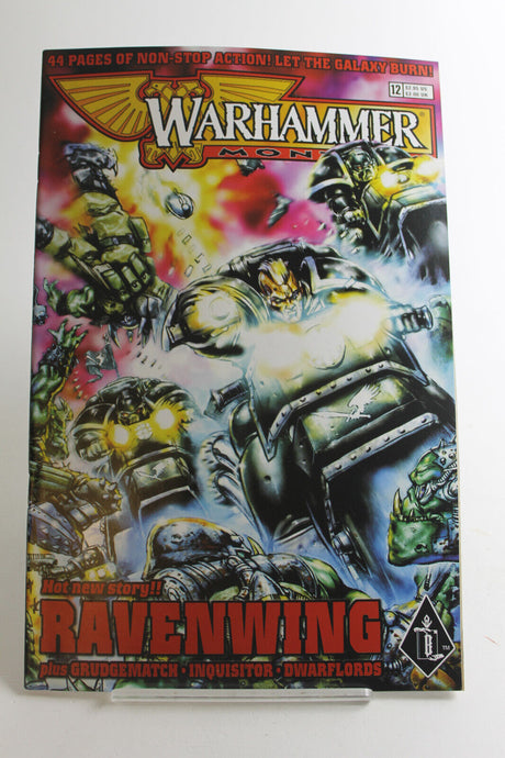 Warhammer Monthly N. 12 Warhammer Comic Games Workshop Black Library Publication