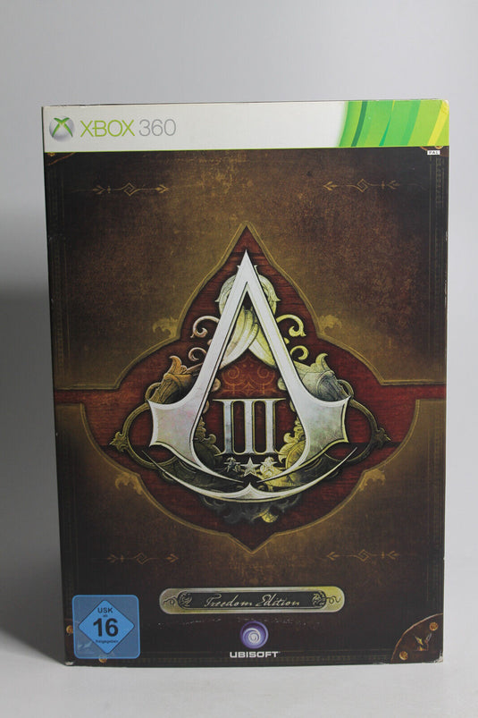 Assassin's Creed 3 - Freedom Edition (OVP, 2012) - Xbox 360 - CIB TOP Zustand