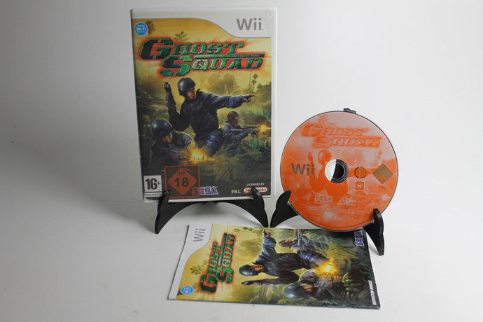 Nintendo Wii:  Ghost Squad (TOP Zustand und rar)