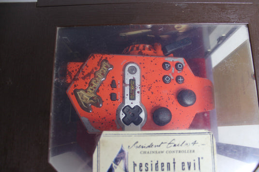 PS2 / Playstation 2 - Controller / Resident Evil 4 Chainsaw mit OVP TOP Zustand