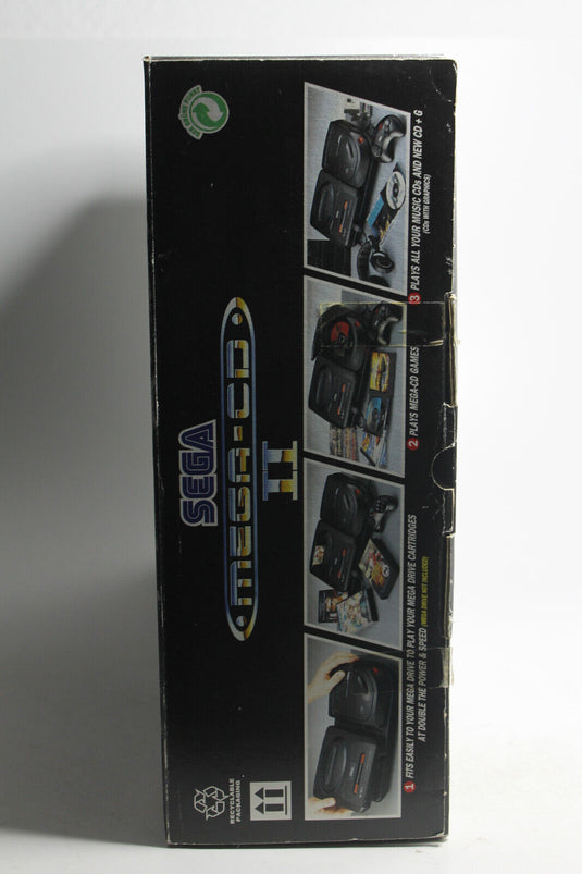 SEGA Mega CD II 2 Konsole Mit OVP Inlay Tütchen Platten Komplett Boxed ⚡ Versand