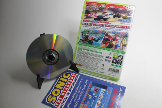 Sonic All Stars Racing Tronsformed Microsoft Xbox 360 Spiel OVP