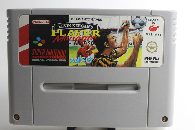 Laden Sie das Bild in Galerie -Viewer, Kevin Keegans Player Manager Super Nintendo SNES Spiel nur Modul (736)
