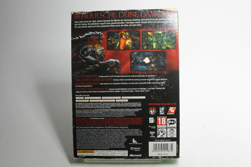 Laden Sie das Bild in Galerie -Viewer, the darkness 2 xbox 360 limited edition
