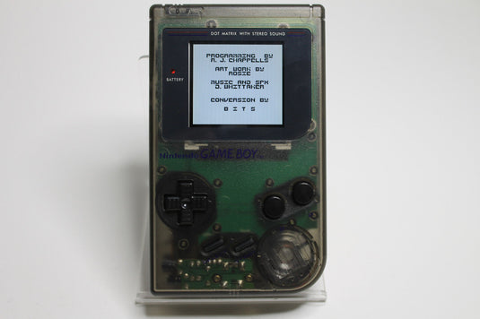 Nintendo Gameboy Classic transparent Handheld mit IPS V5 LCD-Display Mod - TOP