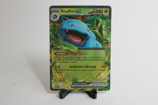 Pokemon Karte | Bisaflor ex 003/165 | MEW 151 | Deutsch | Near Mint