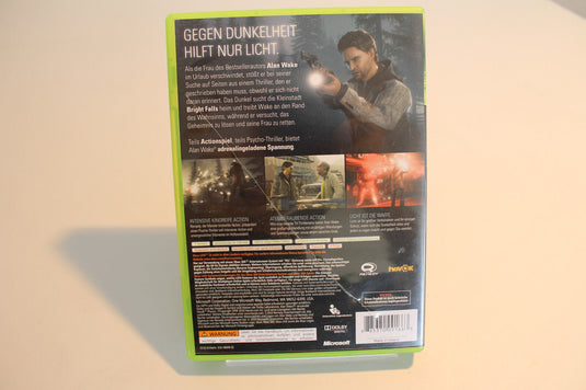 Alan Wake XBOX 360 - Top - mit Handbuch