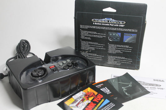 Retro-Bit SEGA Mega Drive USB Controller - Schwarz