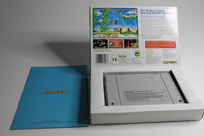 Laden Sie das Bild in Galerie -Viewer, The Magical Quest Starring Mickey Mouse - Super Nintendo OVP, CIB 1992 SNES
