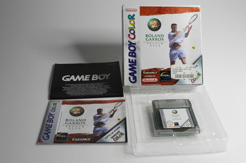 Laden Sie das Bild in Galerie -Viewer, Roland Garros 2001 Nintendo Gameboy Color - OVP - Anleitung - Inlay - Acryl Case
