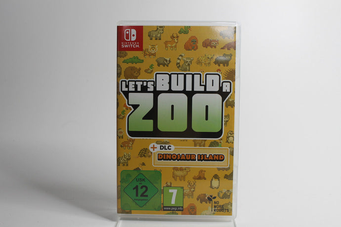 Lets build a Zoo Nintendo Switch Spiel Tiere Tierpark Simulation Strategie