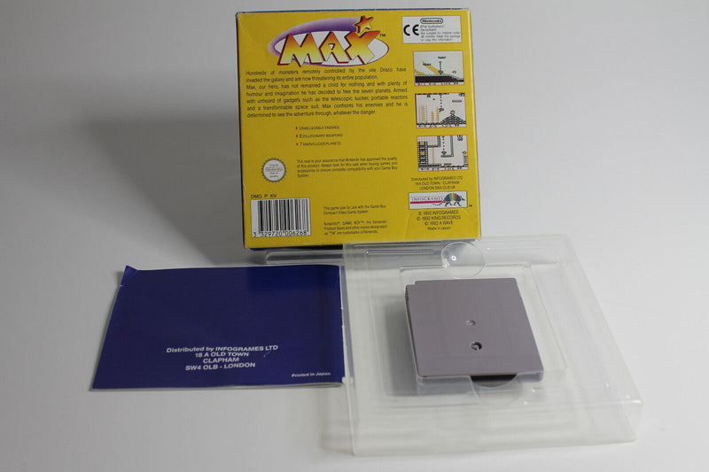 Laden Sie das Bild in Galerie -Viewer, Nintendo Gameboy MAX - OVP - Inlay - Anleitung - Acryl Case - UKV
