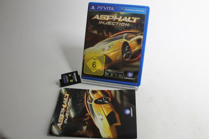 Asphalt: Injection (Sony PlayStation Vita, 2012)