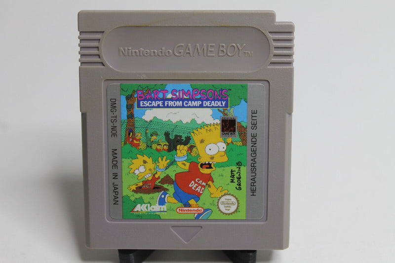 Laden Sie das Bild in Galerie -Viewer, Nintendo Gameboy Bart Simpson - Escape From Camp Deadly
