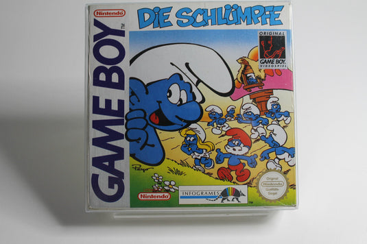 Die Schlümpfe (Nintendo Game Boy) OVP - CIB - Acryl Case - toller Zustand