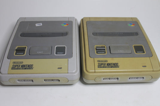 2x Nintendo Super Famicom Spielkonsole - Grau - ungetestet