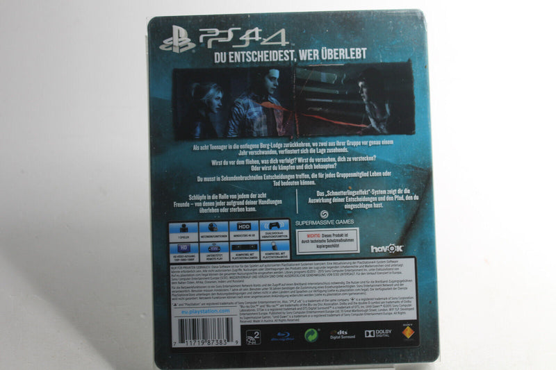 Laden Sie das Bild in Galerie -Viewer, PS4 / Sony Playstation 4 - Until Dawn [Playstation Hits] DE mit OVP / Steelbook
