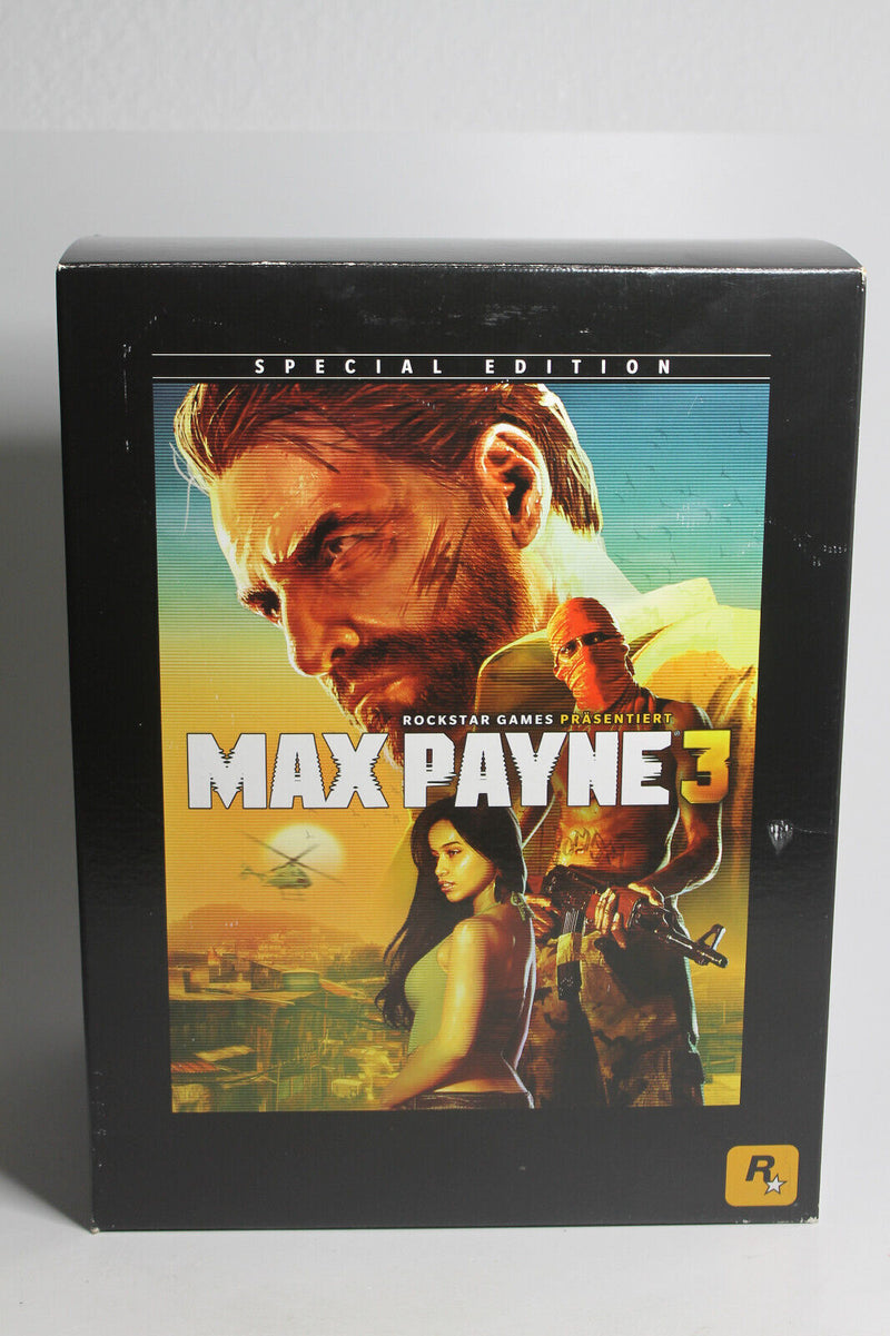 Laden Sie das Bild in Galerie -Viewer, Max Payne 3 * Special Edition *  Xbox 360 Figur teilw. sealed ungeöffnet
