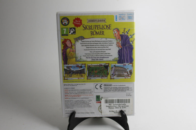 Laden Sie das Bild in Galerie -Viewer, Schauderhafte Geschichten: Skrupellose Römer (Nintendo Wii, 2009) NEU &amp; SEALED
