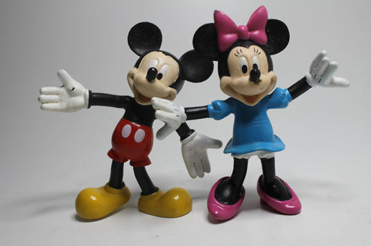 Disney Mickey Minnie Maus Figur Sammlerstück RAR