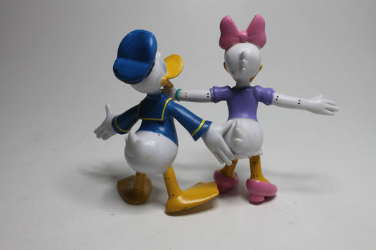 Disney Donald Daisy Duck Figur Sammlerstück RAR