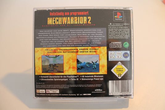 Mech Warrior 2 Enhanced for Matrox Mystique PS1 (Sony Playstation 1) OVP