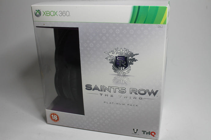 ✅ XBox 360 Saints Row: The Third Platinum Pack Collector's Edition Kopfhörer