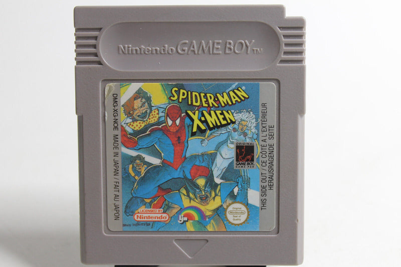 Laden Sie das Bild in Galerie -Viewer, Spider-Man X-Men Nintendo Gameboy Classic Spiel Modul NOE Game Cartridge
