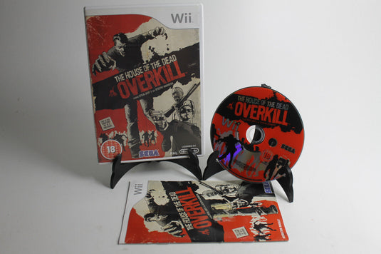 NINTENDO WII - THE HOUSE OF THE DEAD: OVERKILL - PAL - KOMPLETT - 2009!