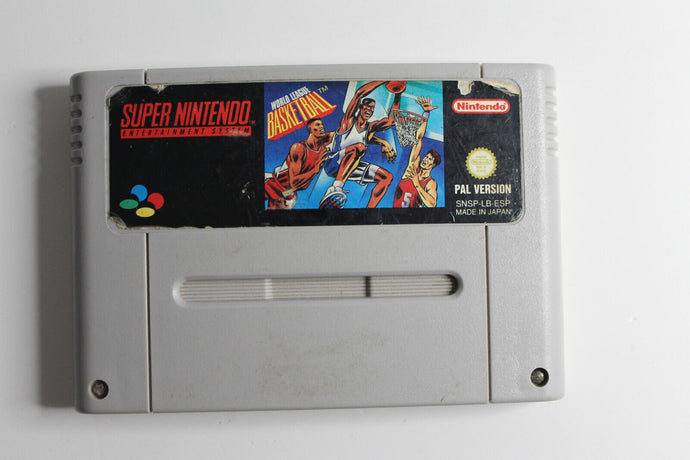 SNES - World League Basketball für Super Nintendo