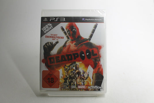 Deadpool für Sony Playstation 3 PS3, Uncut Deutsch NEU SEALED OVP WATA VGA