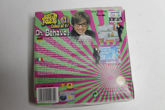 Austin Powers Oh Behave Nintendo Gameboy Color nur OVP