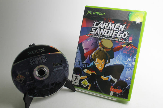 Carmen Sandiego-The Secret of The Stolen Drum (Microsoft Xbox, 2004)