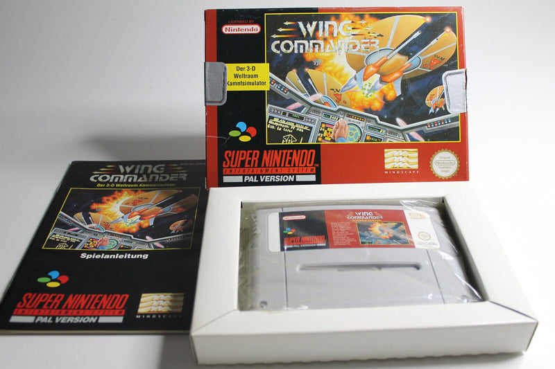 Laden Sie das Bild in Galerie -Viewer, SNES NINTENDO - WING COMMANDER - inkl. OVP  - PAL - komplett
