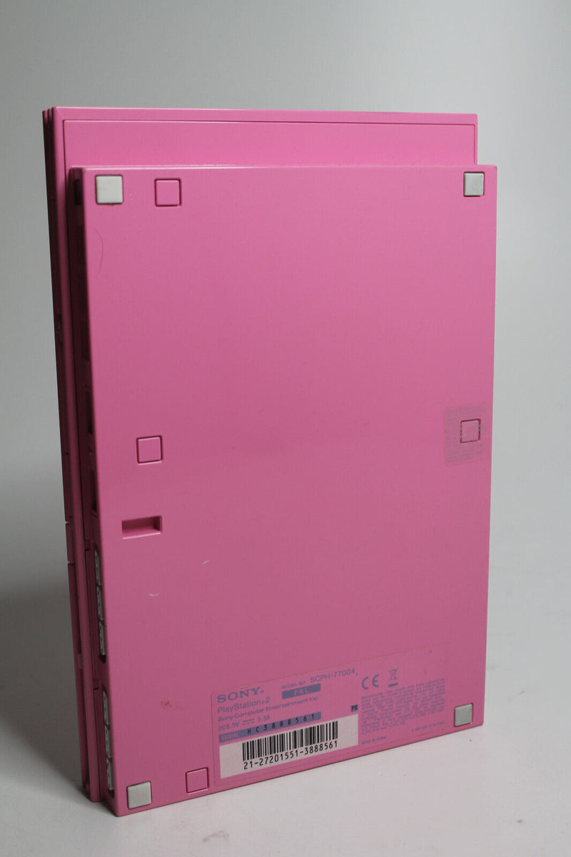 Laden Sie das Bild in Galerie -Viewer, TOP! Sony Playstation 2 Slim Konsole pink rosa + 1 original Controller usw. Ps2
