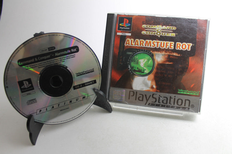 Laden Sie das Bild in Galerie -Viewer, Command &amp; Conquer 2: Alarmstufe Rot (PSone, 2000) CD 1 fehlt
