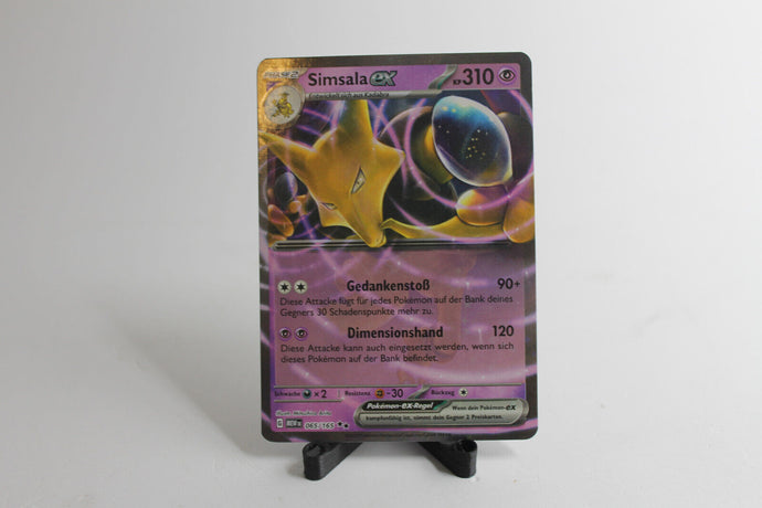 Pokemon Karte Simsala ex 065/165 Karmesin & Purpur 151 | Near Mint | Deutsch