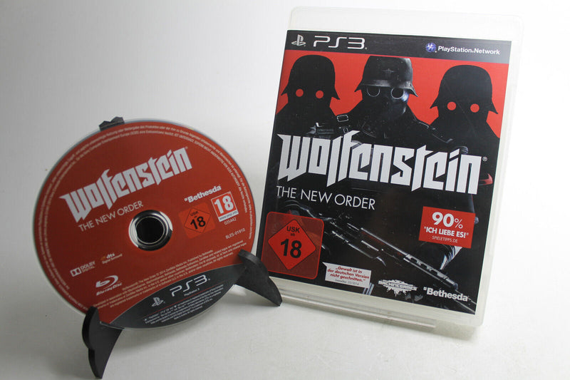 Laden Sie das Bild in Galerie -Viewer, Wolfenstein: The New Order (Sony PlayStation 3, 2014)
