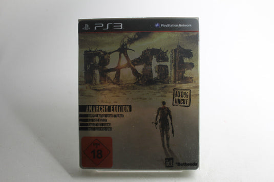 Rage Anarchy Edition Steelbook Sony Playstation 3 PS3 Sehr guter Zustand CIB