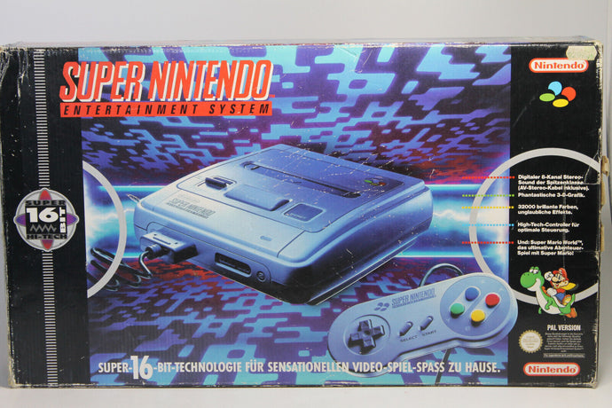 Snes Super Nintendo Entertainment System OVP + CIB TOP