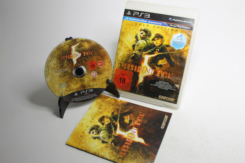 Laden Sie das Bild in Galerie -Viewer, Resident Evil 5-Gold Move Edition (Sony PlayStation 3, 2010)
