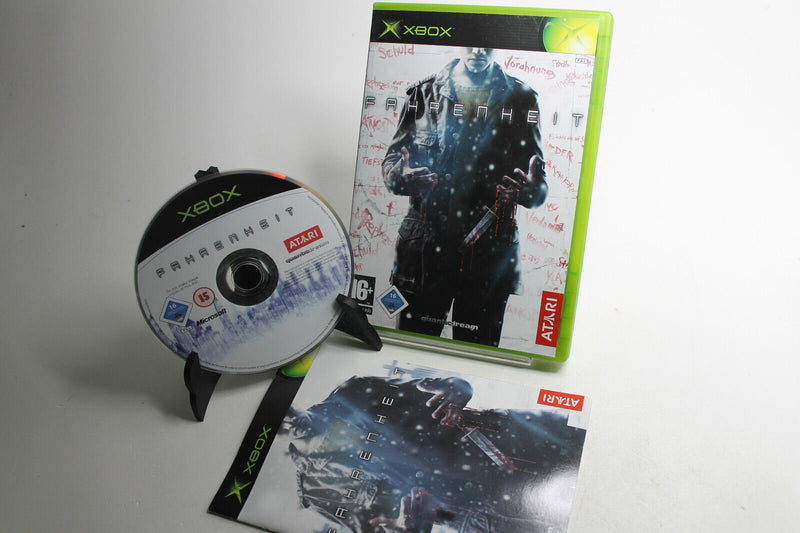 Laden Sie das Bild in Galerie -Viewer, Fahrenheit | Xbox Classic | Anleitung | Sehr gut - Sammler
