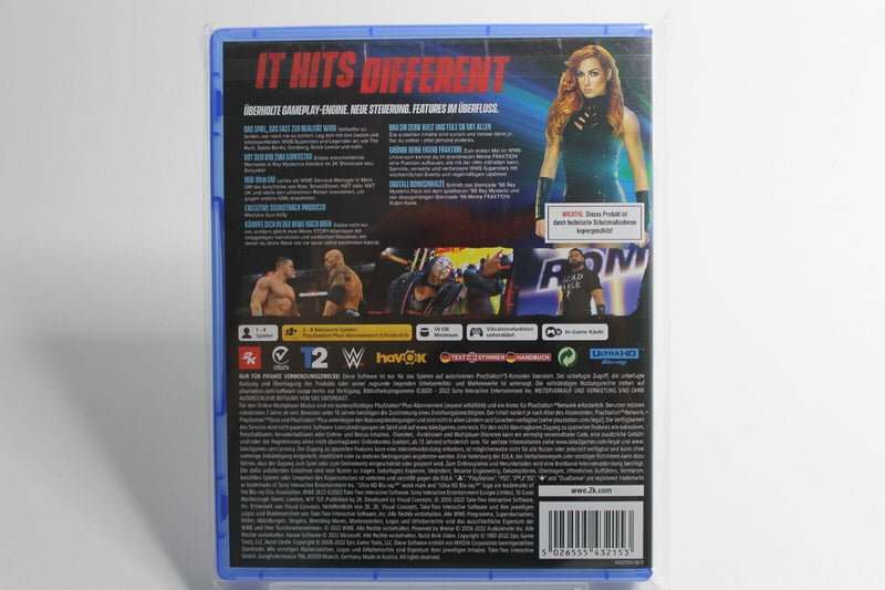 Laden Sie das Bild in Galerie -Viewer, WWE 2K22 - PS5 (Playstation 5) - Foliert - wie Neu
