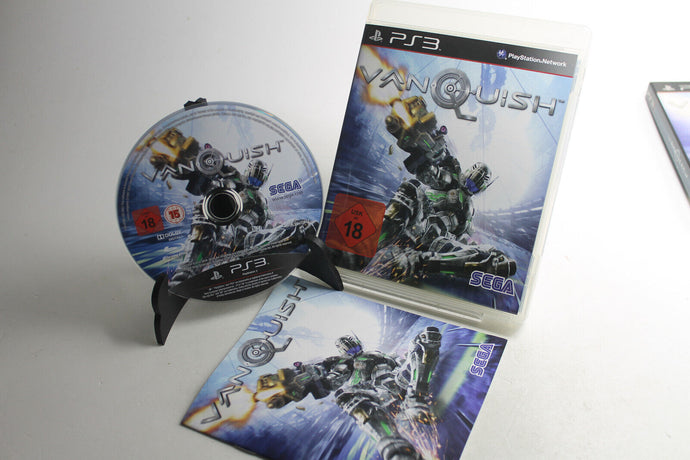 Vanquish (Sony PlayStation 3, 2010) 3D Cover