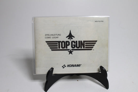 Nintendo NES Spiel Top Gun Anleitung