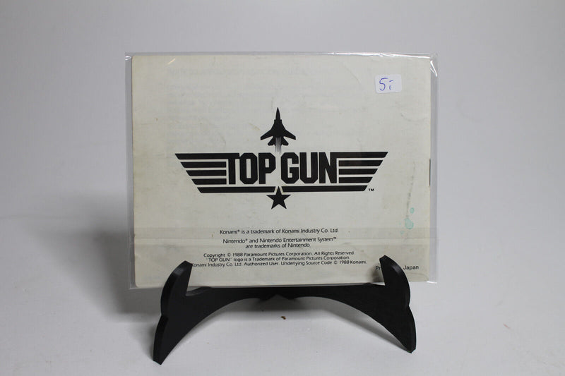 Laden Sie das Bild in Galerie -Viewer, Nintendo NES Spiel Top Gun Anleitung
