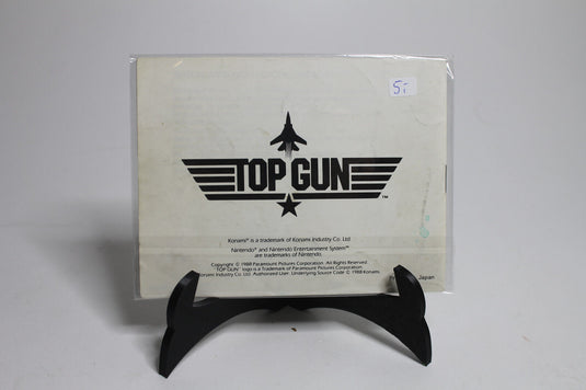 Nintendo NES Spiel Top Gun Anleitung