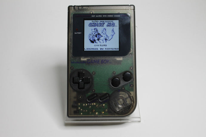 Nintendo Gameboy Classic transparent Handheld mit IPS V5 LCD-Display Mod - TOP