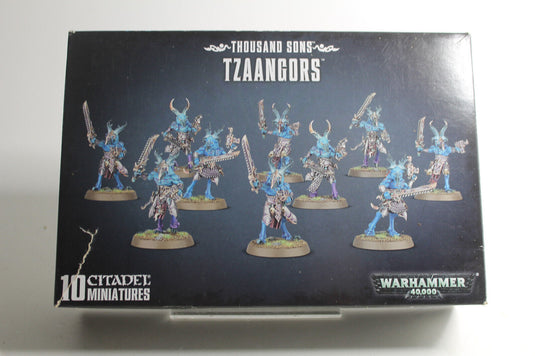 Thousand Sons - 10 Tzaangors - Warhammer 40k - 100 % vollständig