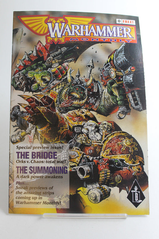 Warhammer Monthly N. 0 Warhammer Comic Games Workshop Black Library Publication